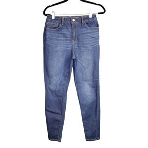 No Boundaries Jeans Prefaded Dark Wash Womens Jeans Size 9 Inseam 28”